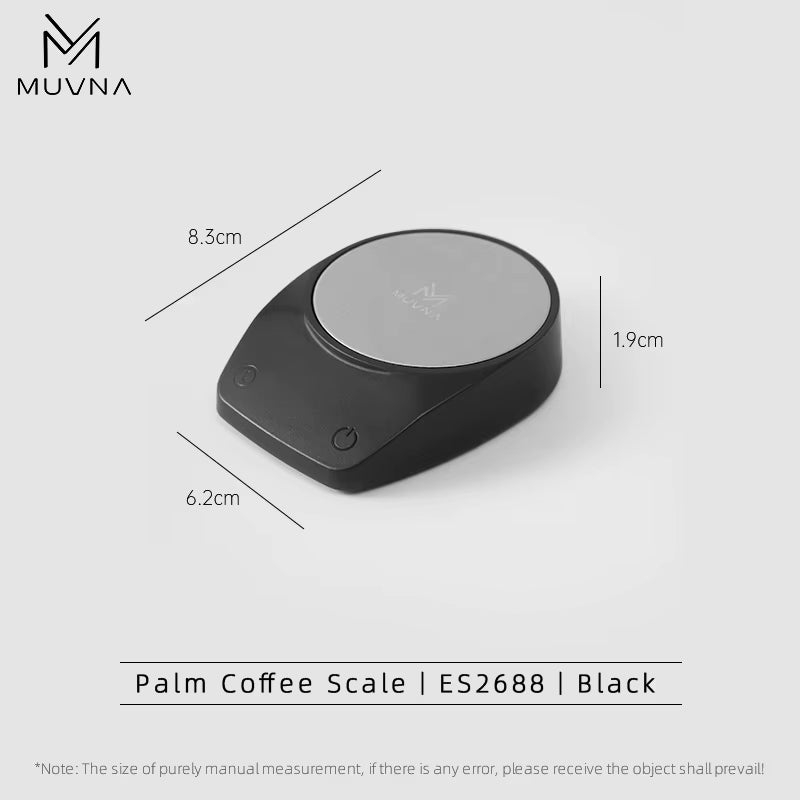 -Mini Escala Espresso Eletrônico, Pesando LED, Alta Precisão, Balança De Café Portátil, Pó Recebendo Cup, 0.1G