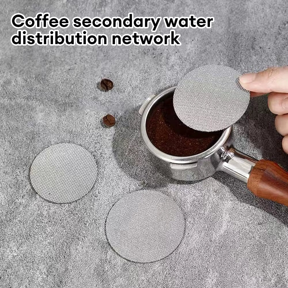 51/53/58Mm Reusable Coffee Filter Heat Resistant Mesh Coffee Pot Coffee Machine Filter for Coffee Machine Handle Puck Screen