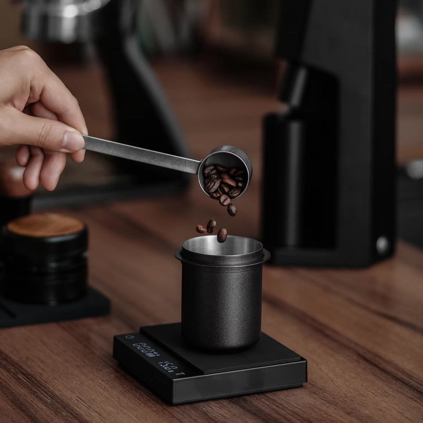 58Mm Espresso Coffee Dosing Cup Compatible 58Mm Portafilter 304 Stainless Steel Coffee Accessories Home Barista Gift