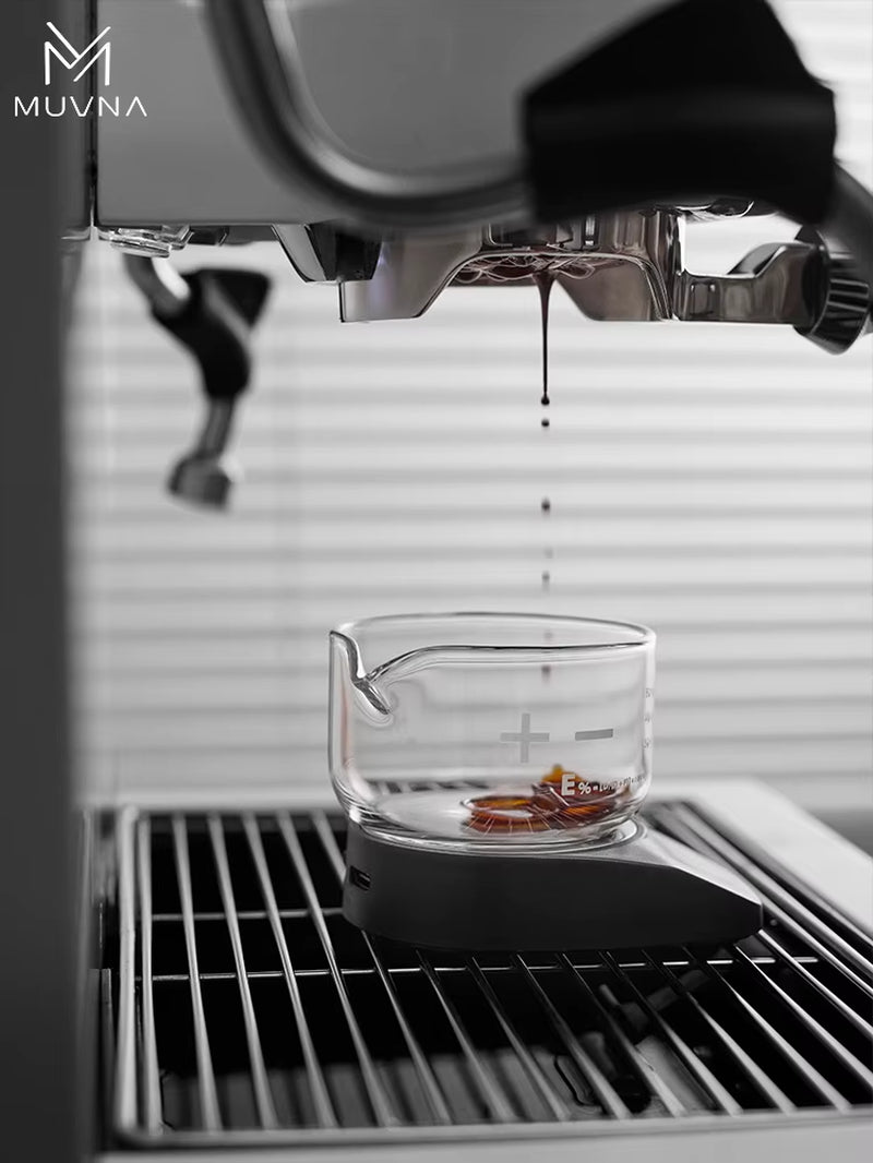 -Mini Escala Espresso Eletrônico, Pesando LED, Alta Precisão, Balança De Café Portátil, Pó Recebendo Cup, 0.1G