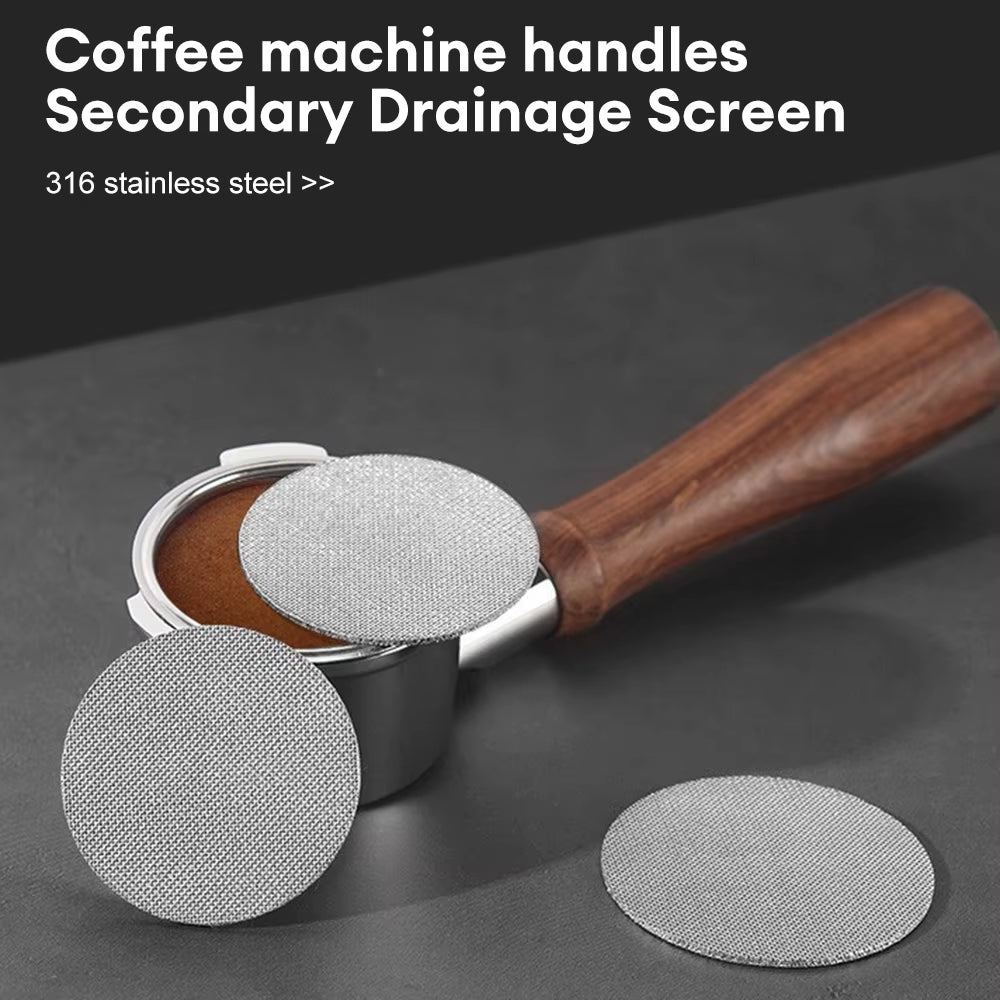 51/53/58Mm Reusable Coffee Filter Heat Resistant Mesh Coffee Pot Coffee Machine Filter for Coffee Machine Handle Puck Screen