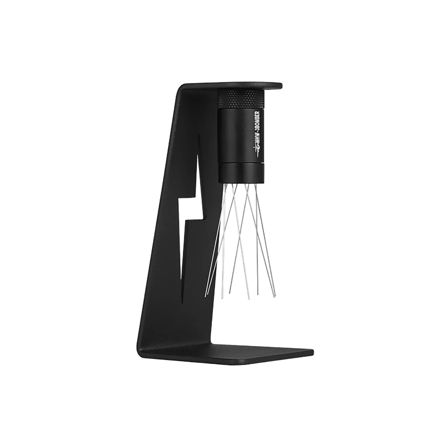 Espresso Coffee Stirrer with 6 Spare Needles Magnetic Absorption Stand Barista Coffee Stirring Distribution Tool 2.0