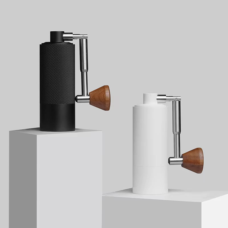 Nano3 Manual Coffee Grinder Hand-Cranked Mill Precision Grinding with S2C660 Burrs Folding Crank for Convenient Storage