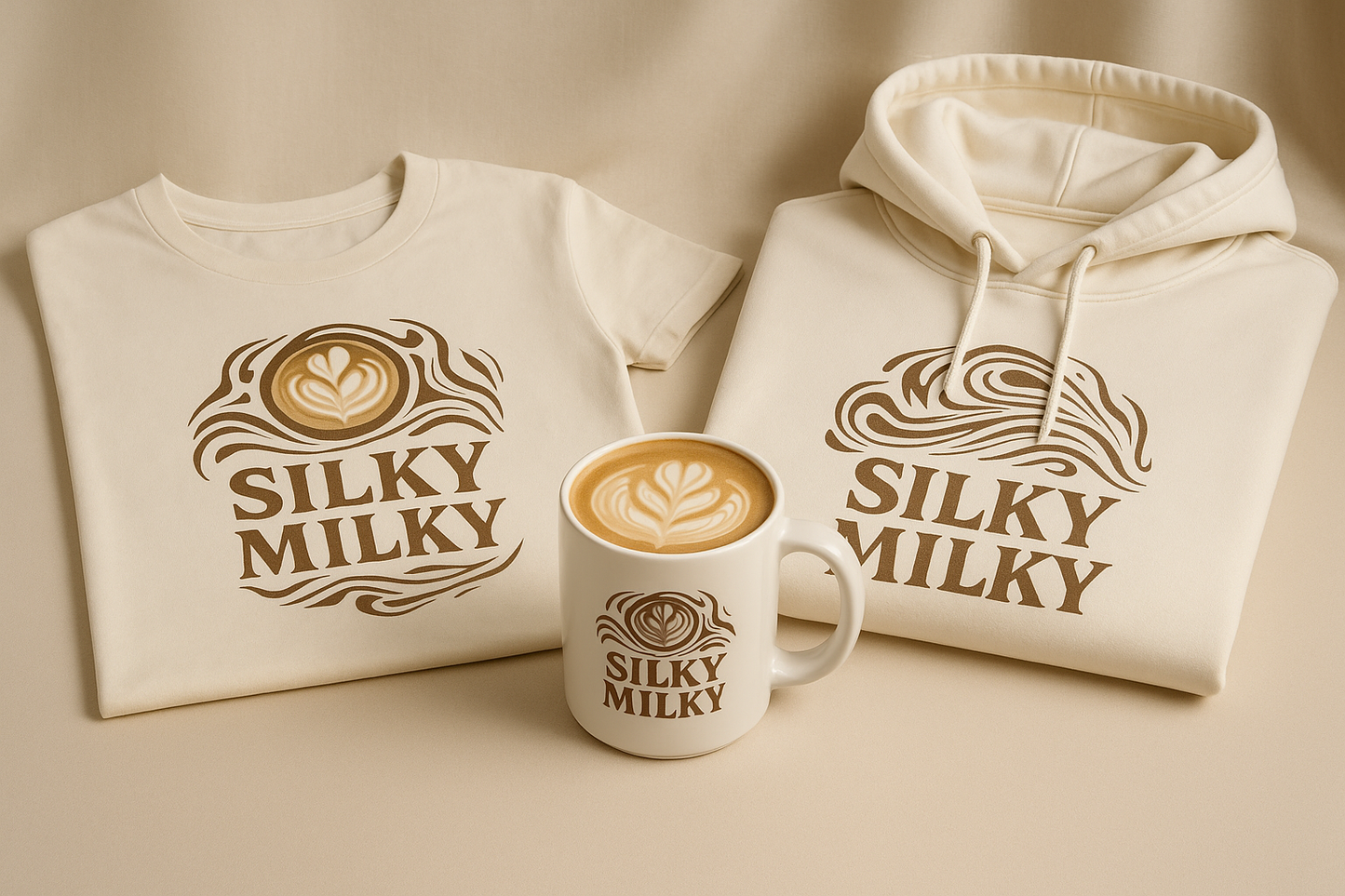 Silky Milky Merchandise Mockups