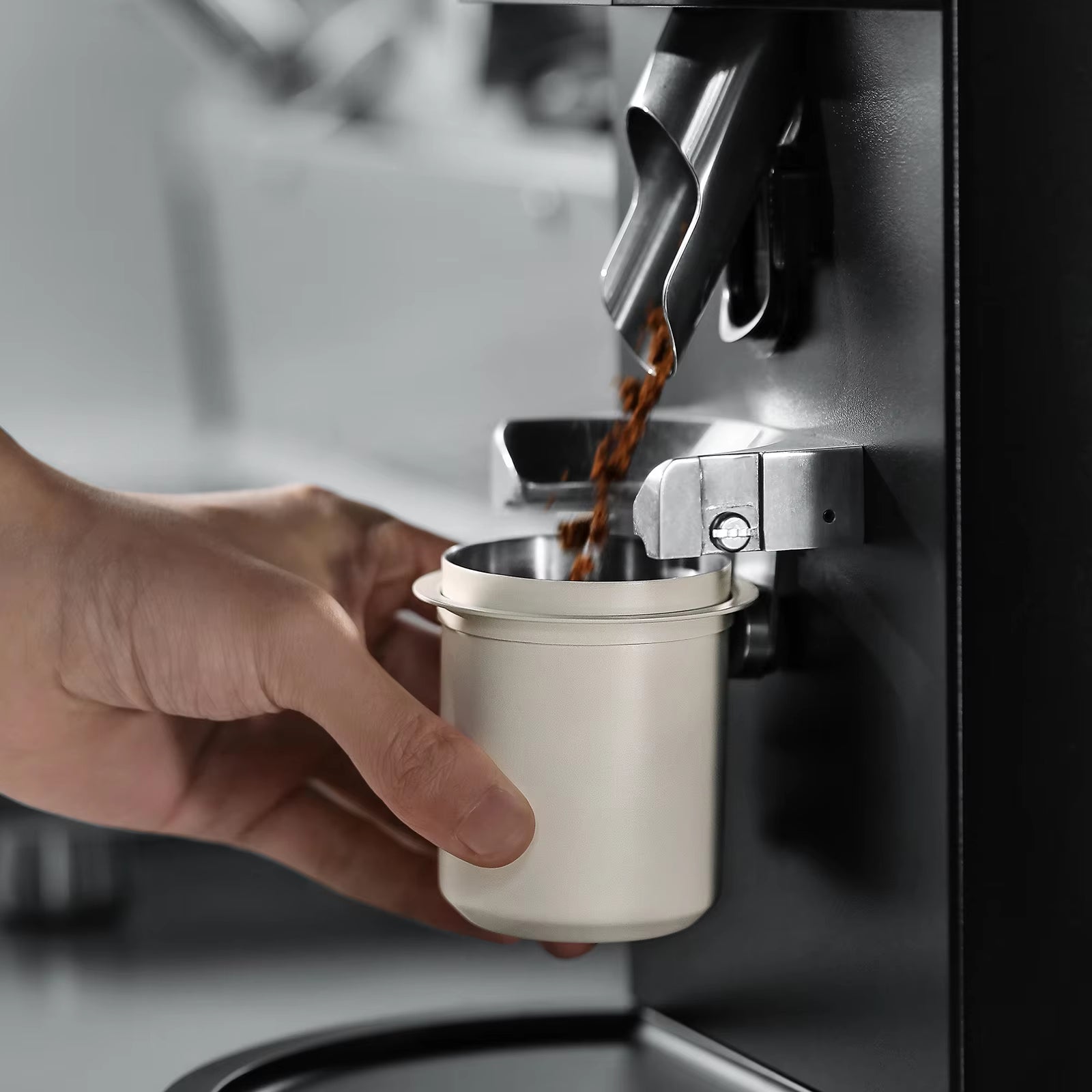 58Mm Espresso Coffee Dosing Cup Compatible 58Mm Portafilter 304 Stainless Steel Coffee Accessories Home Barista Gift
