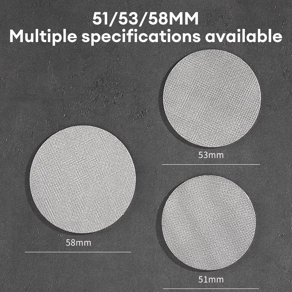 51/53/58Mm Reusable Coffee Filter Heat Resistant Mesh Coffee Pot Coffee Machine Filter for Coffee Machine Handle Puck Screen